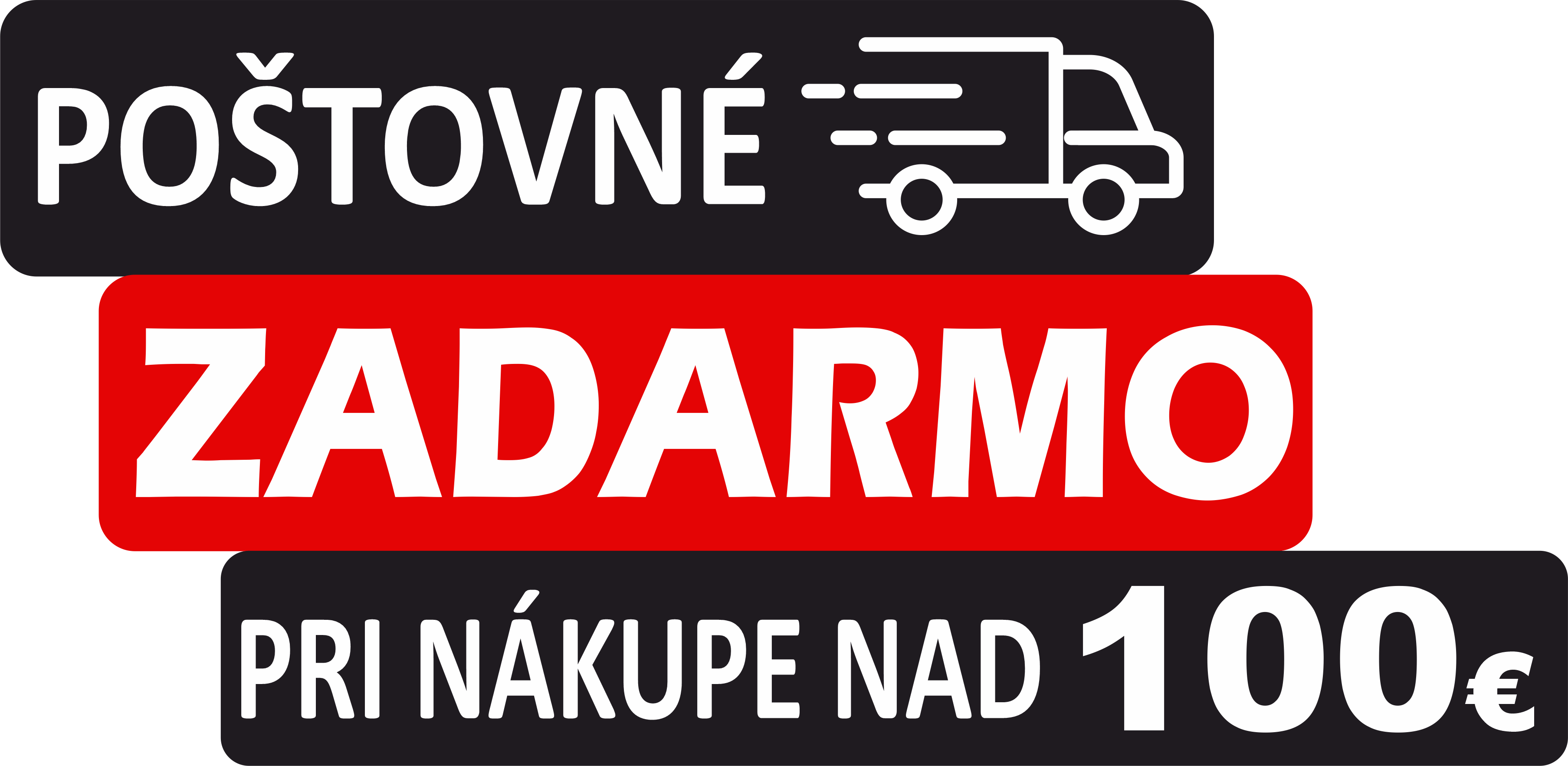 Doprava zadarmo