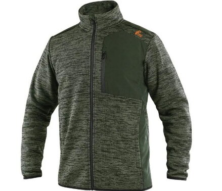 HAMPTON – pánska  bunda/mikina, khaki HAMPTON – pánska  bunda/mikina, khaki