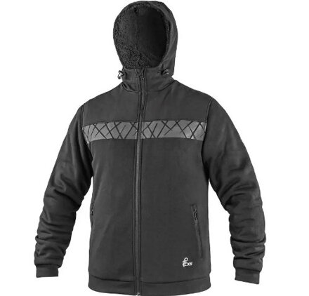 Bunda CXS MESA – pánska zimná, čierna Bunda CXS MESA – pánska zimná, čierna